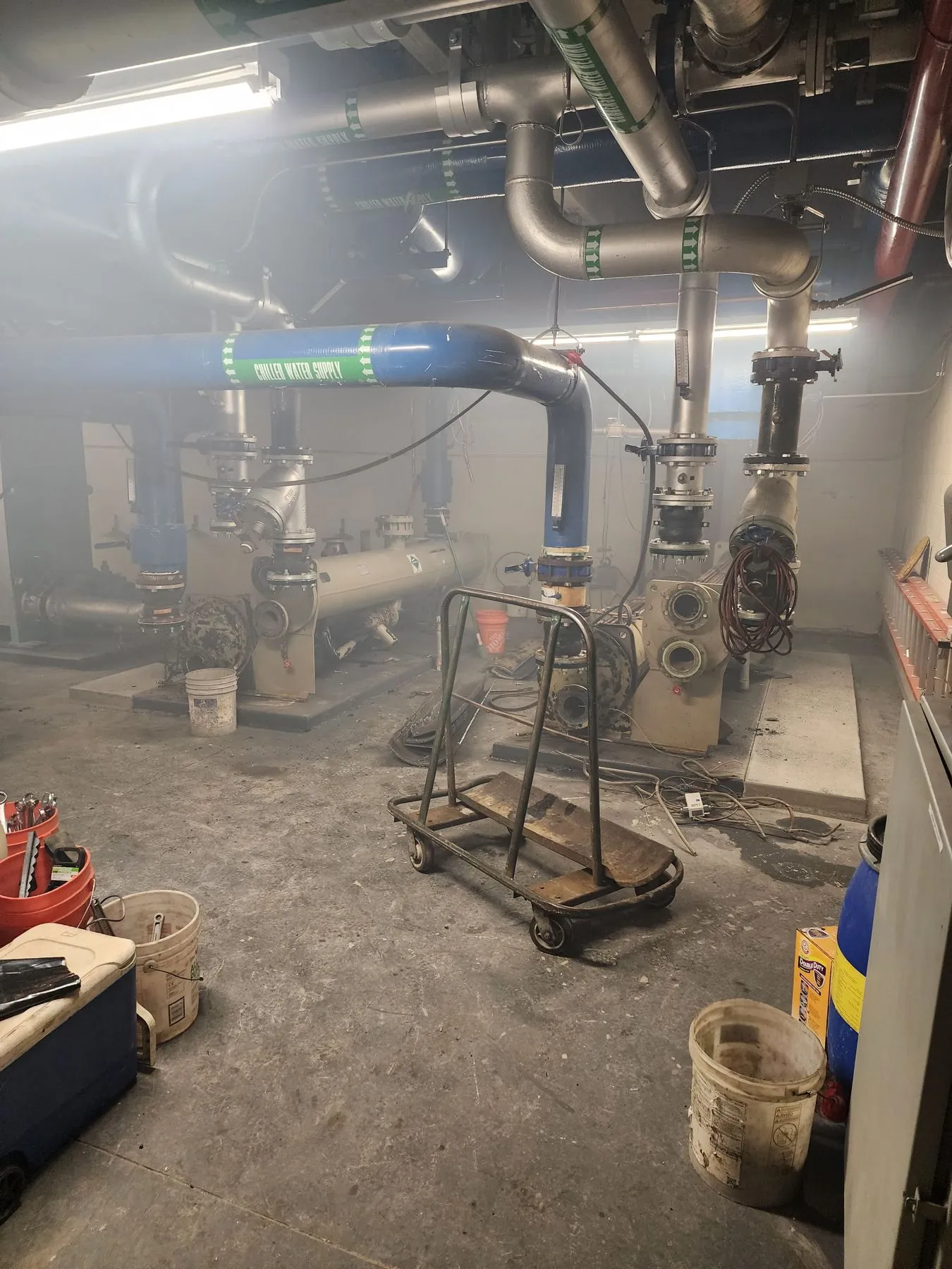 Boiler & Chiller Killers job site photo for Brighton, Colorado HVAC demolition