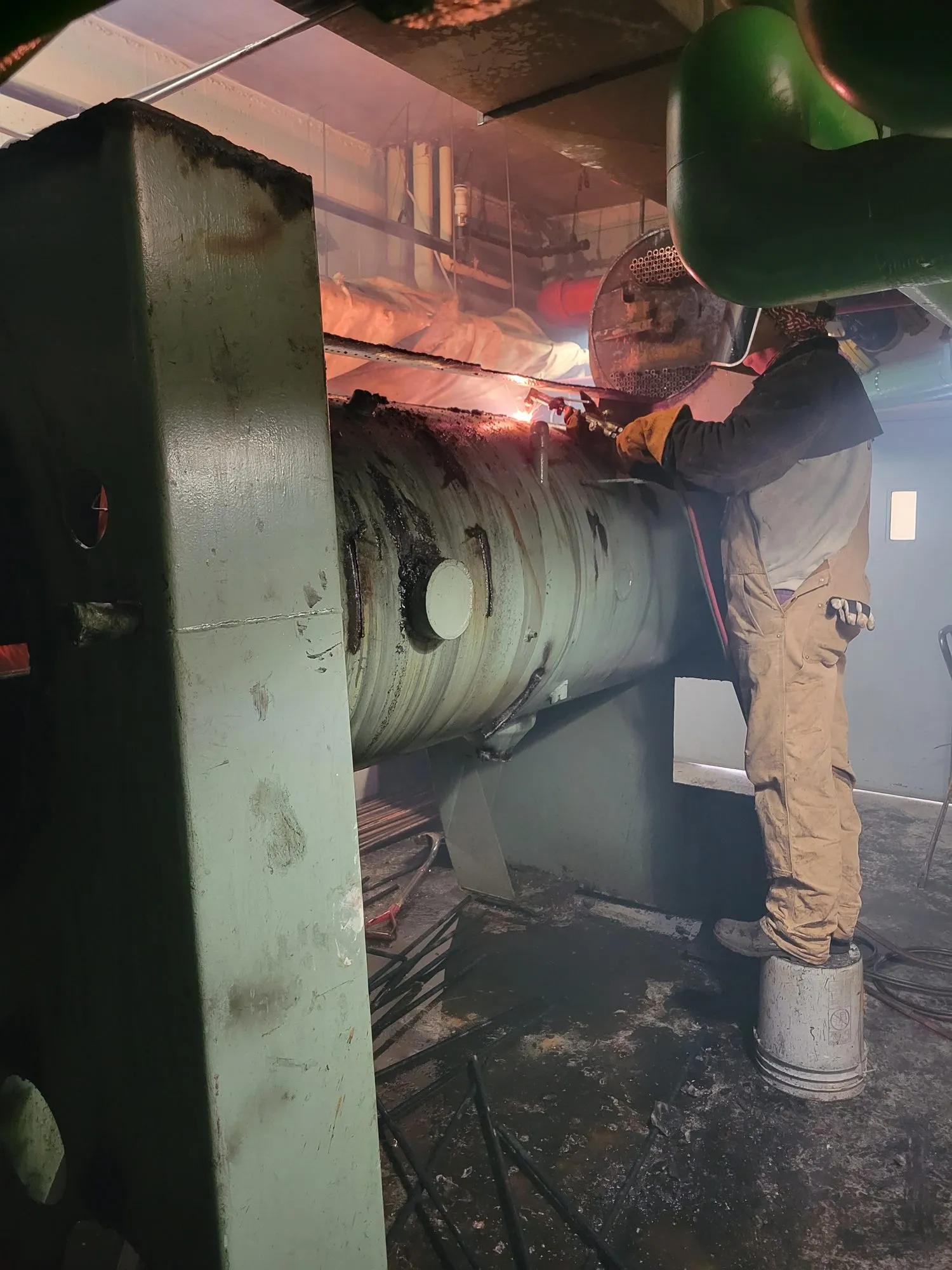Boiler & Chiller Killers job site photo for Aurora, Colorado HVAC demolition